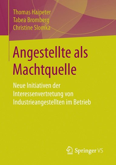 bokomslag Angestellte als Machtquelle