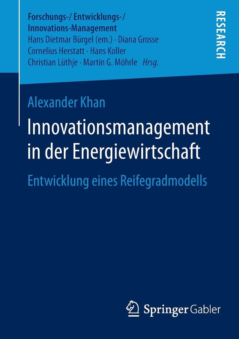 Innovationsmanagement in der Energiewirtschaft 1