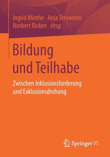 bokomslag Bildung und Teilhabe