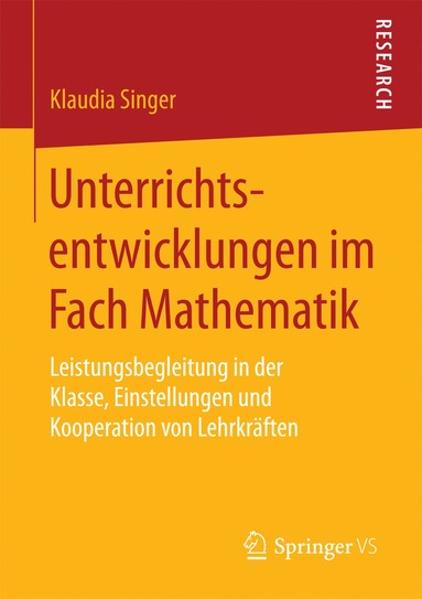 bokomslag Unterrichtsentwicklungen im Fach Mathematik