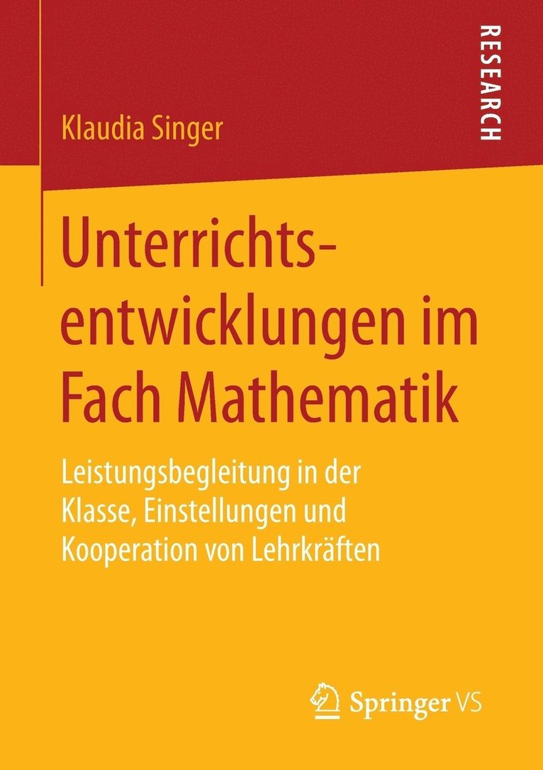 Unterrichtsentwicklungen im Fach Mathematik 1