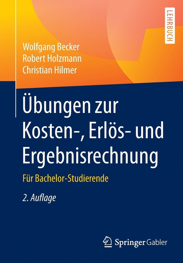 bungen zur Kosten-, Erls- und Ergebnisrechnung 1