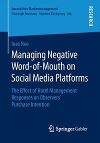 bokomslag Managing Negative Word-of-Mouth on Social Media Platforms