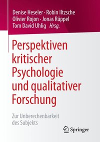 bokomslag Perspektiven kritischer Psychologie und qualitativer Forschung