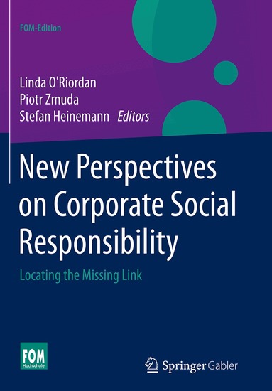 Linda O'Riordan, Piotr Zmuda, Stefan Heinemann - New Perspectives on Corporate Social Responsibility, Häftad