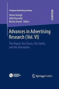 bokomslag Advances in Advertising Research (Vol. VI)