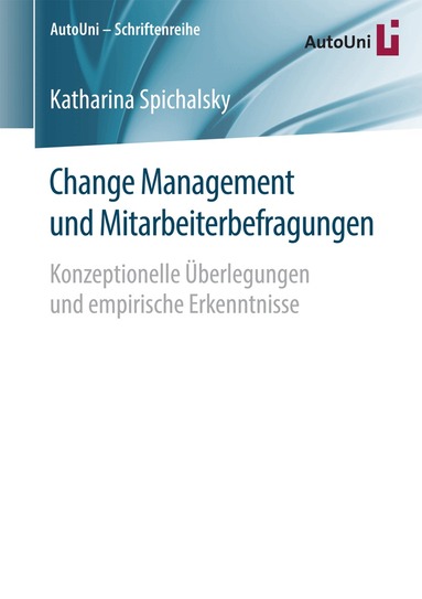 Katharina Spichalsky - Change Management und Mitarbeiterbefragungen, Häftad