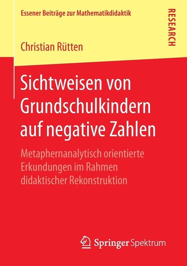 bokomslag Sichtweisen von Grundschulkindern auf negative Zahlen