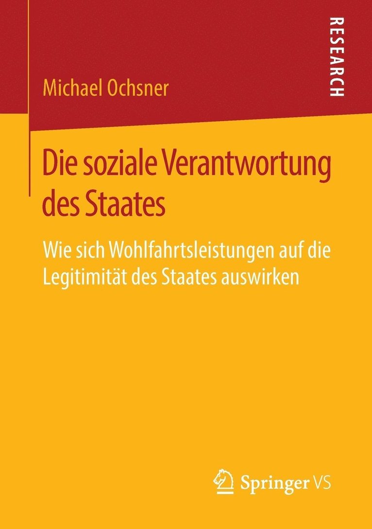 Die soziale Verantwortung des Staates 1