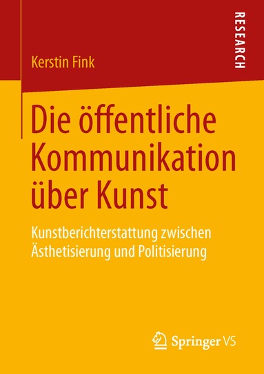 Kerstin Fink - Die öffentliche Kommunikation über Kunst, Häftad