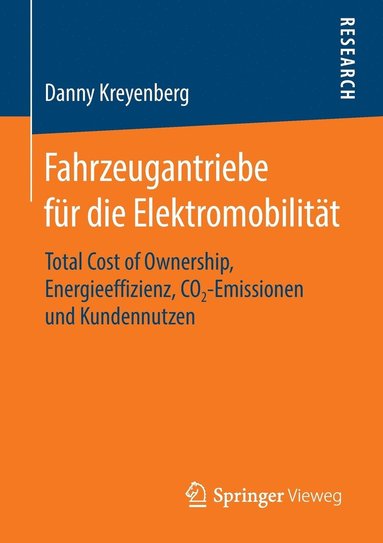 bokomslag Fahrzeugantriebe fr die Elektromobilitt