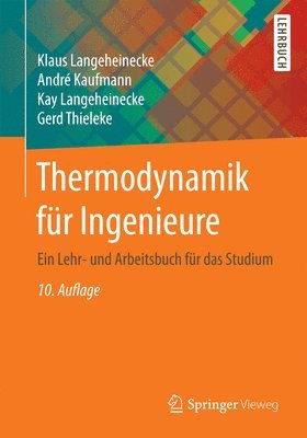 bokomslag Thermodynamik Für Ingenieure: Ein Lehr- Und Arbeitsbuch Für Das Studium