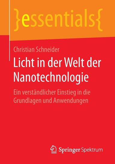 bokomslag Licht in der Welt der Nanotechnologie