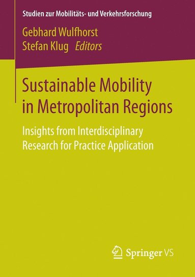 bokomslag Sustainable Mobility in Metropolitan Regions