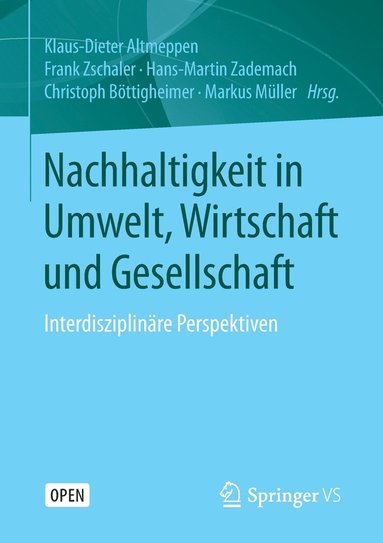 bokomslag Nachhaltigkeit in Umwelt, Wirtschaft und Gesellschaft