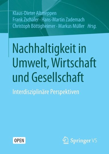 bokomslag Nachhaltigkeit in Umwelt, Wirtschaft und Gesellschaft