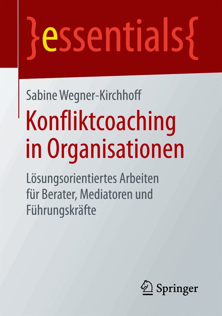 Sabine Wegner-Kirchhoff - Konfliktcoaching in Organisationen, Häftad