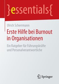 bokomslag Erste Hilfe bei Burnout in Organisationen