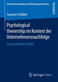 bokomslag Psychological Ownership im Kontext der Unternehmensnachfolge