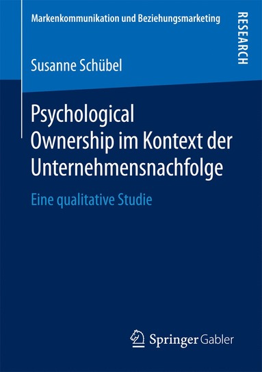 bokomslag Psychological Ownership im Kontext der Unternehmensnachfolge