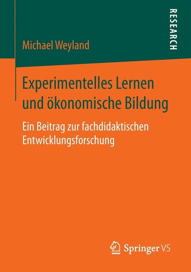 bokomslag Experimentelles Lernen und konomische Bildung