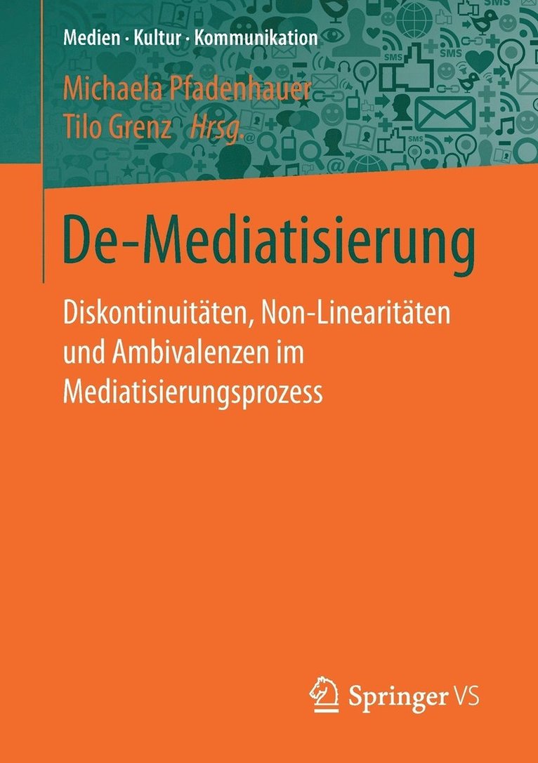 Michaela Pfadenhauer, Tilo Grenz - De-Mediatisierung, Häftad