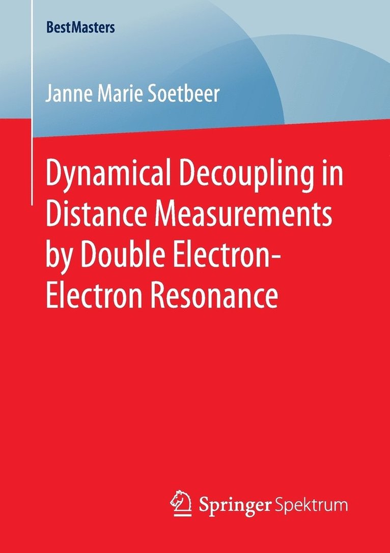 Dynamical Decoupling in Distance Measurements by Double Electron-Electron Resonance 1