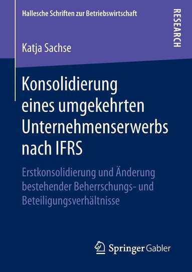 bokomslag Konsolidierung eines umgekehrten Unternehmenserwerbs nach IFRS