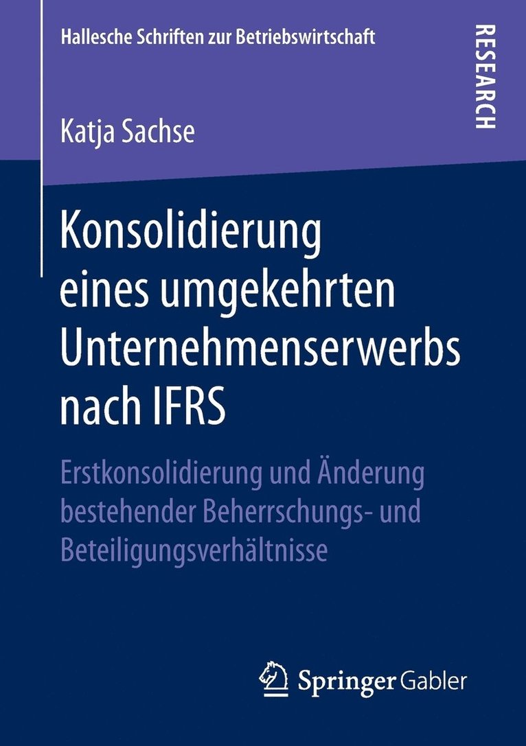 Konsolidierung eines umgekehrten Unternehmenserwerbs nach IFRS 1