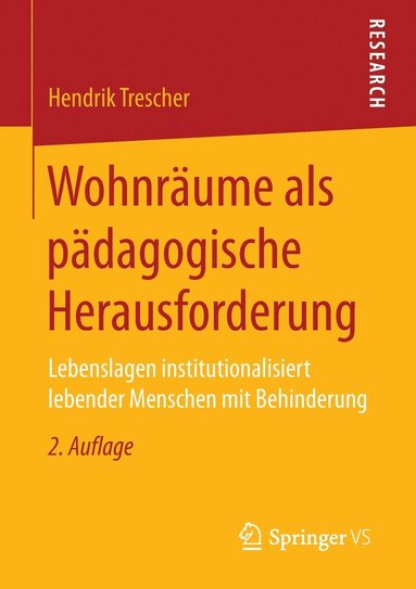 bokomslag Wohnrume als pdagogische Herausforderung