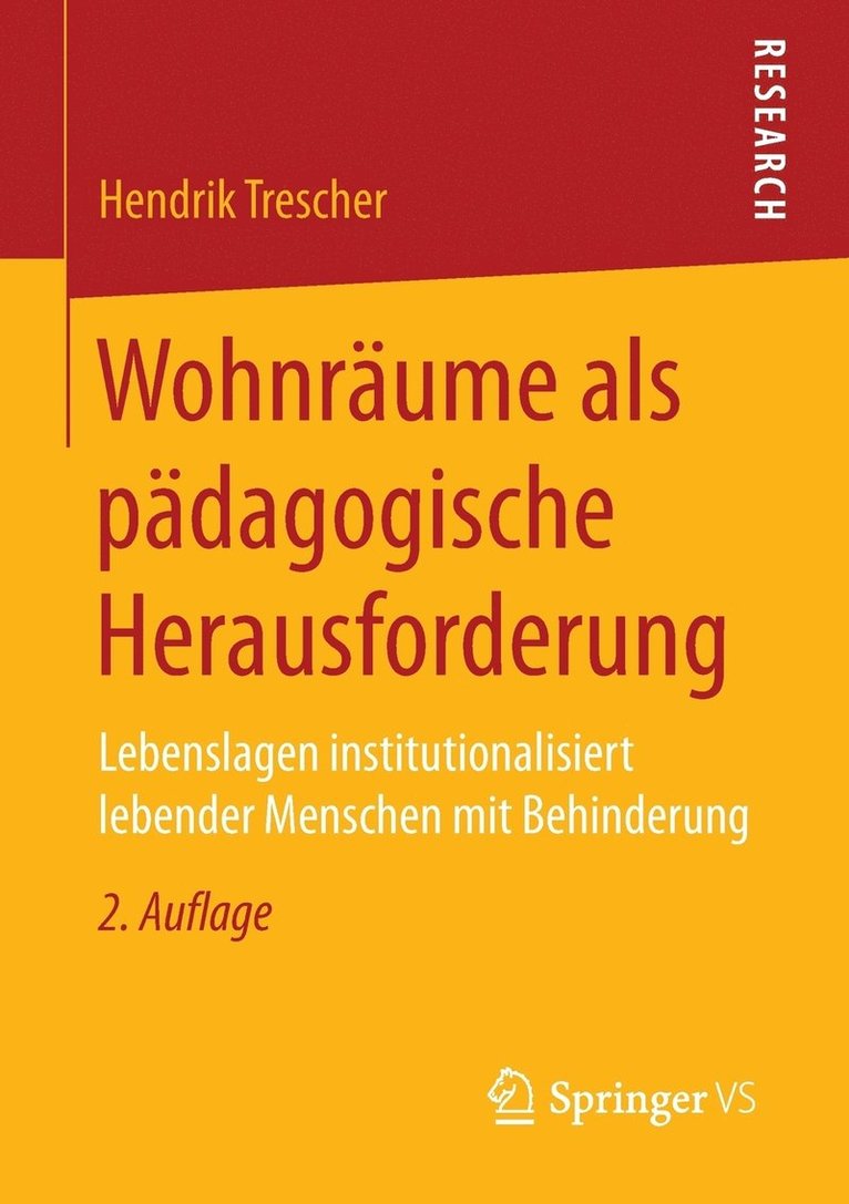 Wohnrume als pdagogische Herausforderung 1