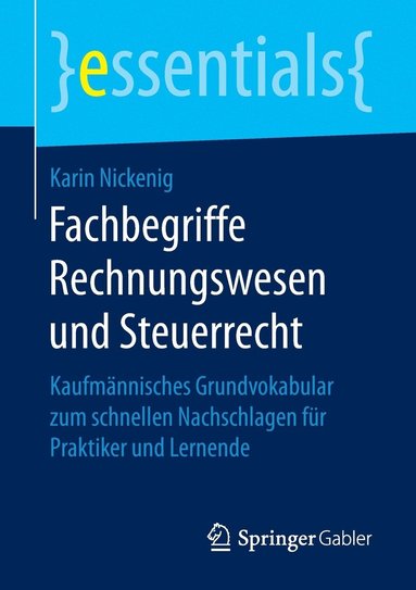 bokomslag Fachbegriffe Rechnungswesen und Steuerrecht