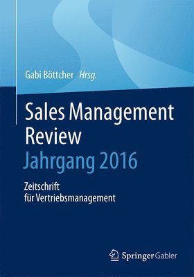 bokomslag Sales Management Review - Jahrgang 2015