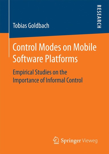 bokomslag Control Modes on Mobile Software Platforms