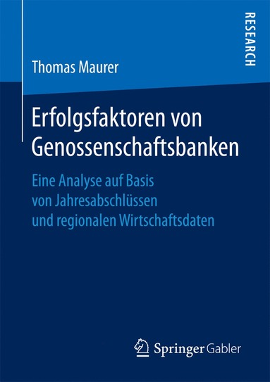 bokomslag Erfolgsfaktoren von Genossenschaftsbanken