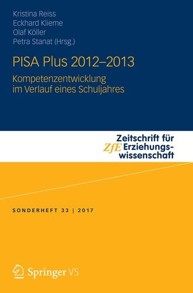 Kristina Reiss, Eckhard Klieme, Olaf Köller, Petra Stanat - PISA Plus 2012 – 2013, Häftad