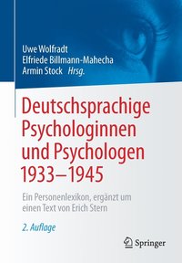 bokomslag Deutschsprachige Psychologinnen und Psychologen 19331945