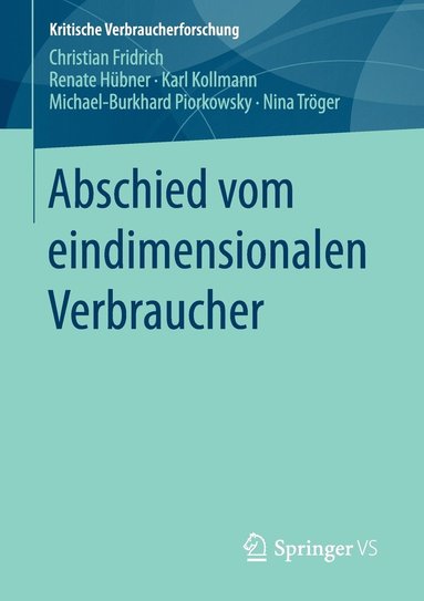 bokomslag Abschied vom eindimensionalen Verbraucher