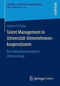 bokomslag Talent Management in Universitt-Unternehmenskooperationen