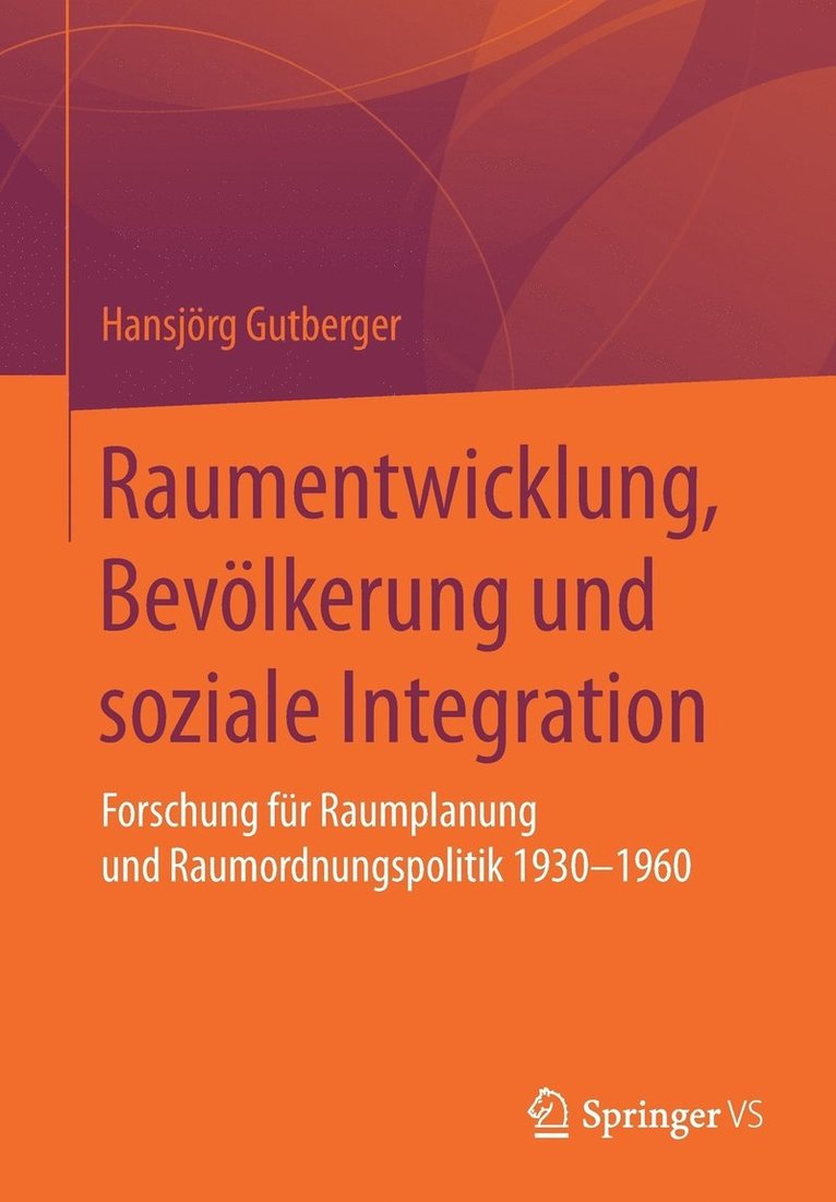 Raumentwicklung, Bevlkerung und soziale Integration 1