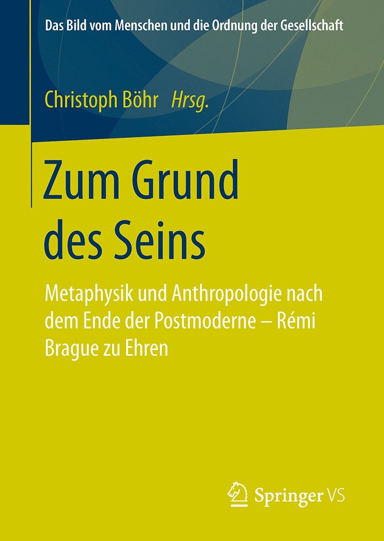 Christoph Böhr, Christoph Bohr - Zum Grund des Seins, Inbunden