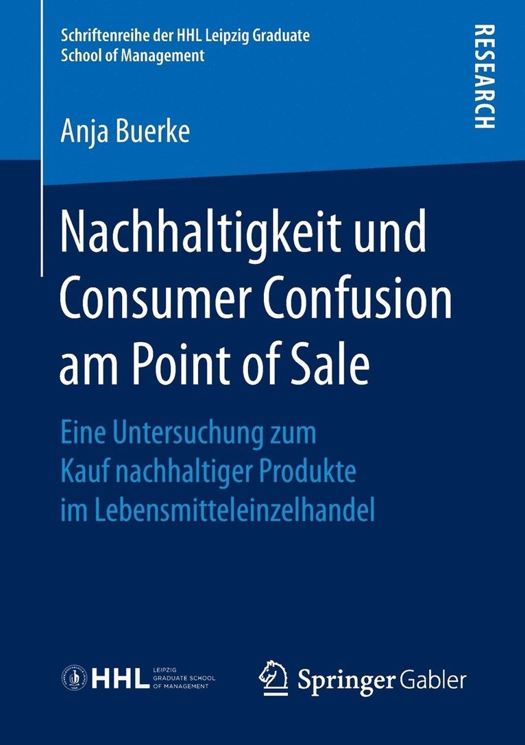 Nachhaltigkeit und Consumer Confusion am Point of Sale 1