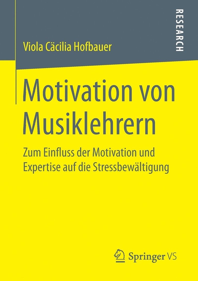 Viola Cäcilia Hofbauer, Viola Cacilia Hofbauer - Motivation von Musiklehrern, Häftad