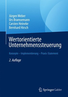 bokomslag Wertorientierte Unternehmenssteuerung