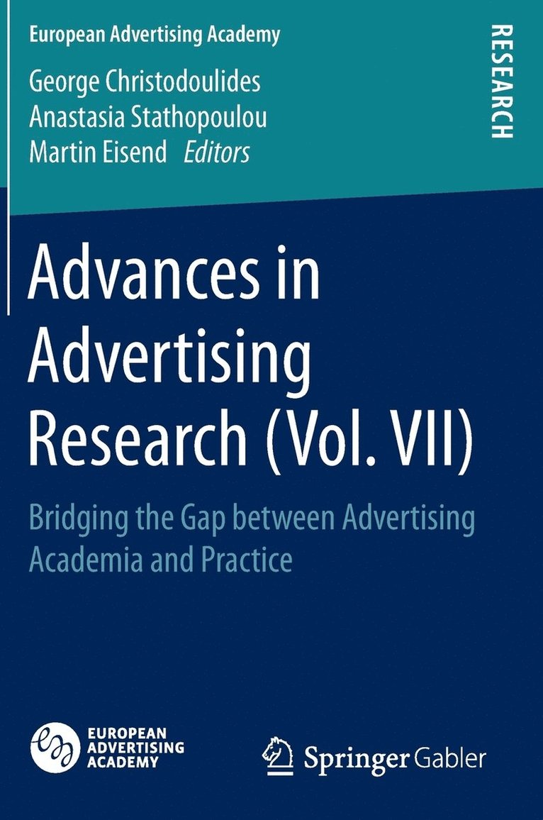 Advances in Advertising Research (Vol. VII) 1