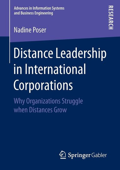 bokomslag Distance Leadership in International Corporations