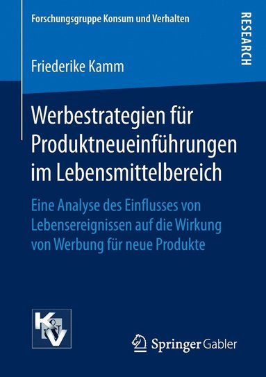 bokomslag Werbestrategien fr Produktneueinfhrungen im Lebensmittelbereich