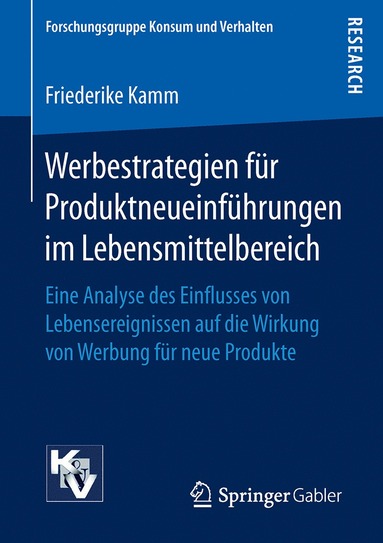 bokomslag Werbestrategien für Produktneueinführungen im Lebensmittelbereich