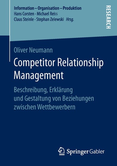 Oliver Neumann - Competitor Relationship Management, Häftad
