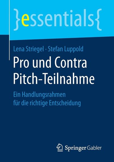 bokomslag Pro und Contra Pitch-Teilnahme